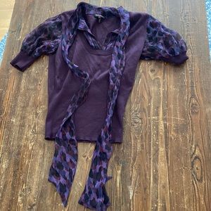 Purple Escada Top, size M (EU 36)